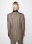 Stella McCartney Blazer met dubbele rij knopen en pied-de-poule patroon Beige - Thumbnail 3