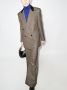 Stella McCartney Blazer met dubbele rij knopen en pied-de-poule patroon Beige - Thumbnail 5