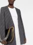 Stella McCartney Blazer met logo Grijs - Thumbnail 3