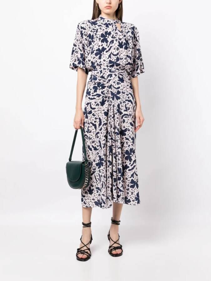 Stella McCartney Blouse met bloemenprint Roze