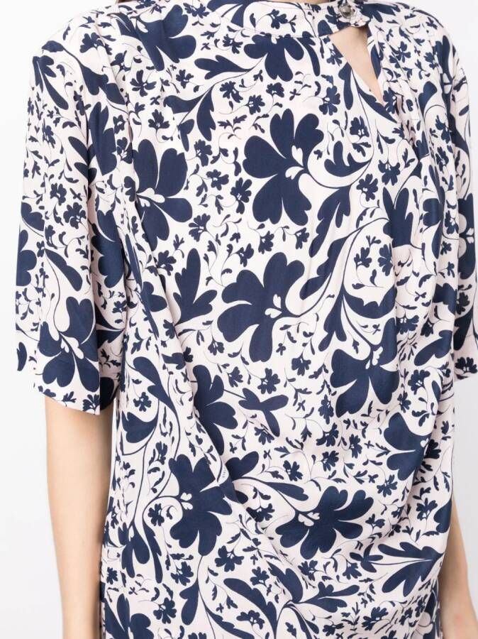 Stella McCartney Blouse met bloemenprint Roze