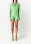 Stella McCartney Blouse met klassieke kraag Groen - Thumbnail 2