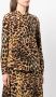 Stella McCartney Blouse met luipaardprint Zwart - Thumbnail 3