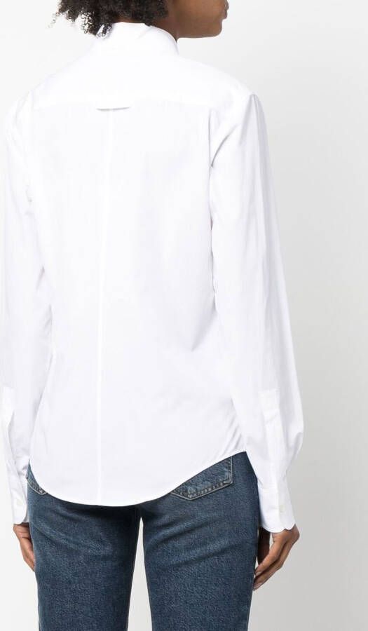 Stella McCartney Blouse met opgestikte zak Wit