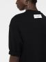 Stella McCartney Broderie anglaise T-shirtjurk Zwart - Thumbnail 5