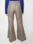 Stella McCartney Broek met pied-de-poule print Beige - Thumbnail 3