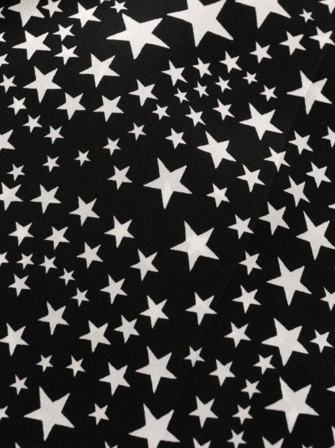 Stella McCartney Broek met sterrenprint Zwart
