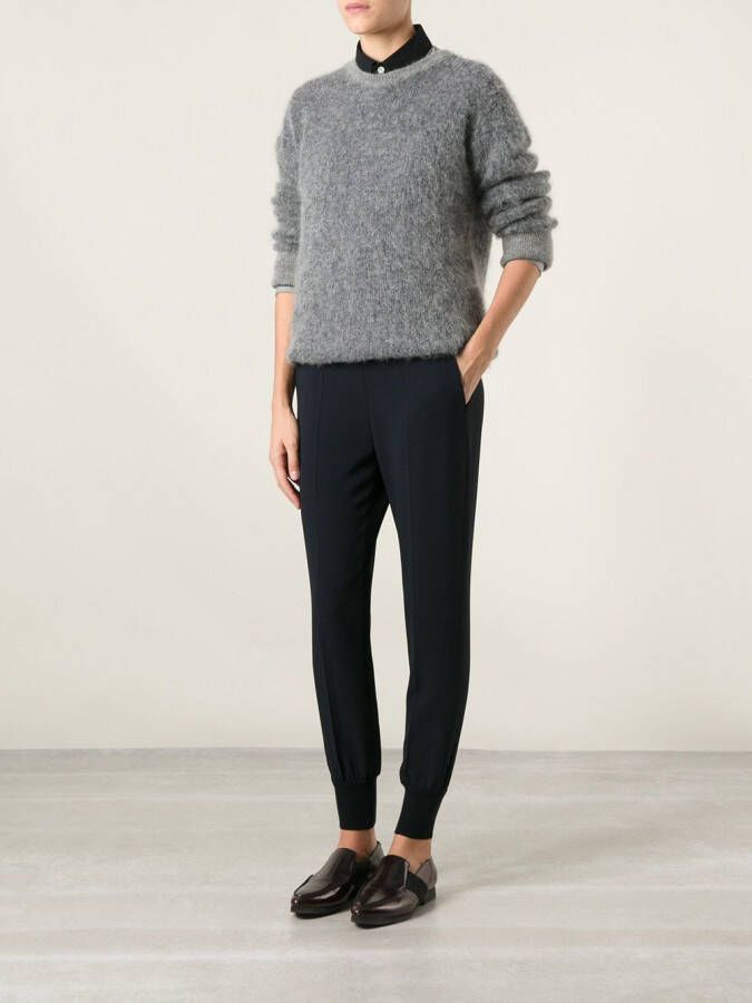 Stella McCartney Julia loose fit trousers Blauw