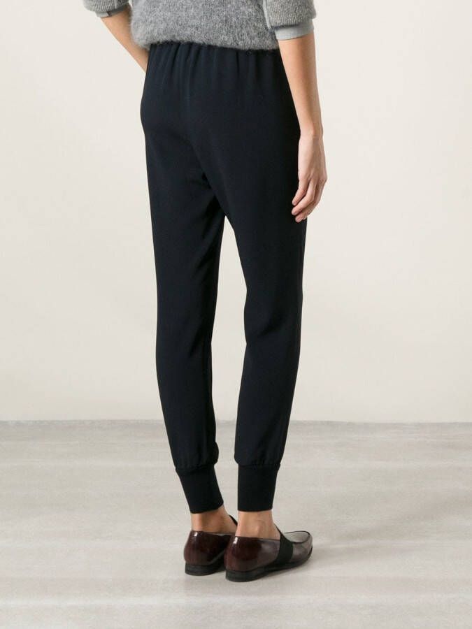 Stella McCartney Julia loose fit trousers Blauw
