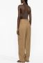 Stella McCartney Broek met wijde pijpen Beige - Thumbnail 4