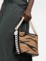 Stella McCartney Bucket-tas met tijger jacquard Beige - Thumbnail 3