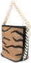 Stella McCartney Bucket-tas met tijger jacquard Beige - Thumbnail 4