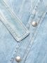 Stella McCartney Button-down midi-jurk Blauw - Thumbnail 5