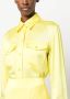 Stella McCartney Button-up blouse Geel - Thumbnail 5