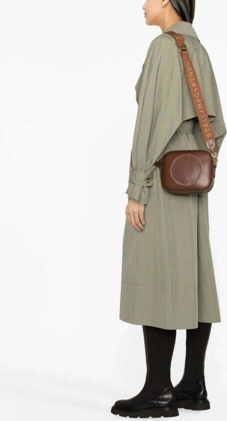 Stella McCartney Kleine cameratas met logo Bruin