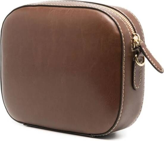Stella McCartney Kleine cameratas met logo Bruin