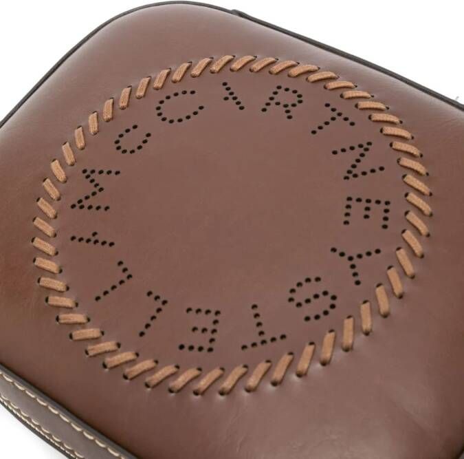 Stella McCartney Kleine cameratas met logo Bruin