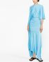 Stella McCartney Asymmetrische jurk Blauw - Thumbnail 3