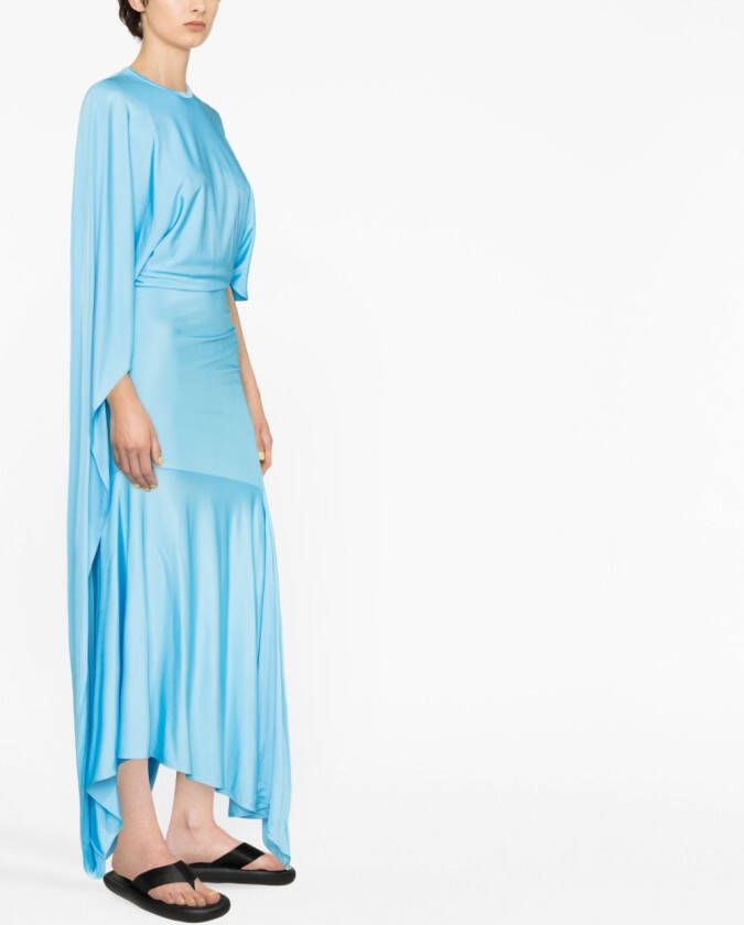 Stella McCartney Asymmetrische jurk Blauw
