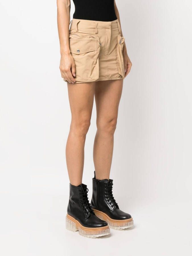 Stella McCartney Cargo mini-rok Beige