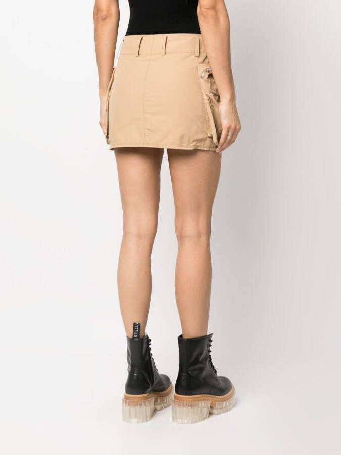 Stella McCartney Cargo mini-rok Beige