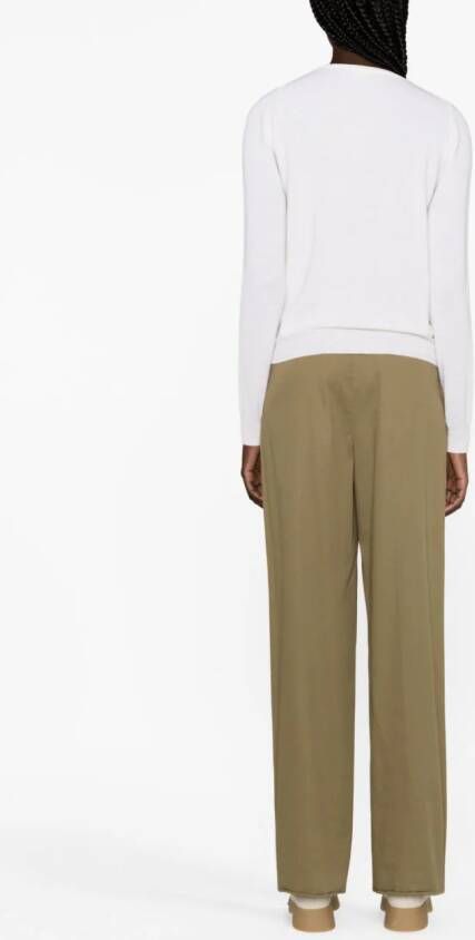 Stella McCartney Trui met schakelketting Wit