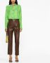 Stella McCartney Blouse met lange mouwen Groen - Thumbnail 4