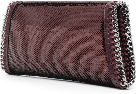 Stella McCartney Clutch met pailletten Rood