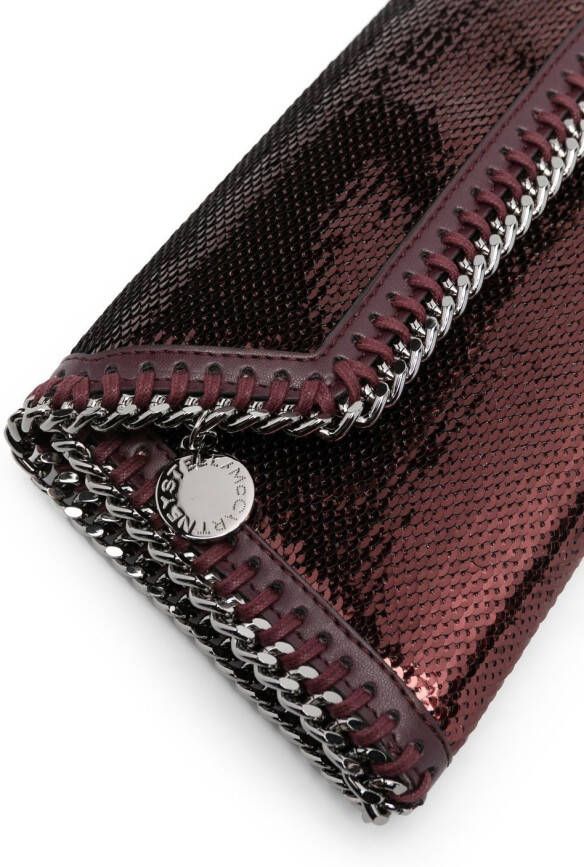 Stella McCartney Clutch met pailletten Rood