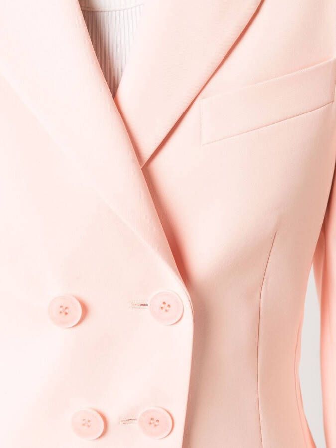 Stella McCartney Colbert met dubbele rij knopen Roze