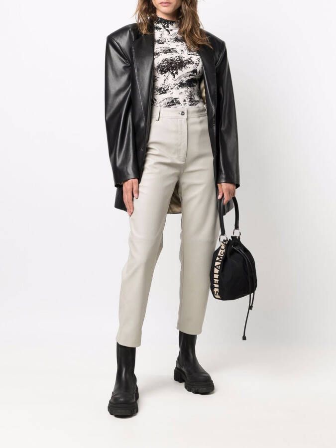 Stella McCartney Cropped broek Beige
