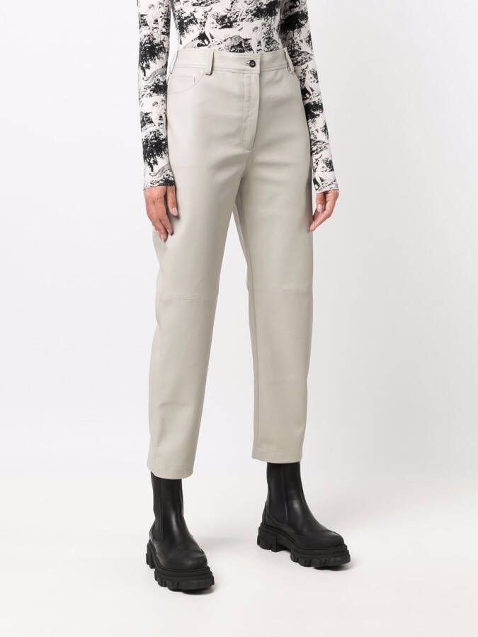 Stella McCartney Cropped broek Beige