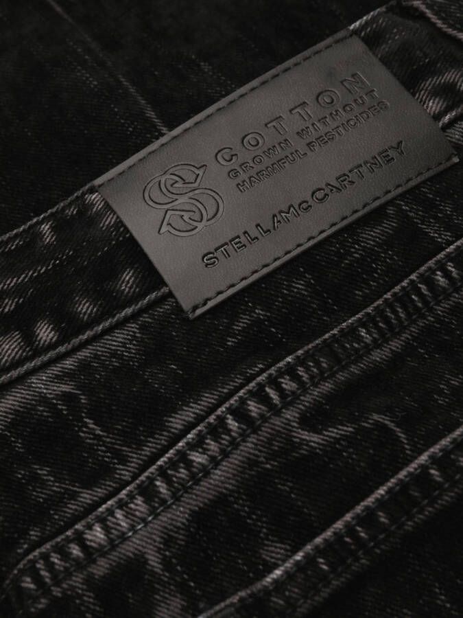Stella McCartney Cropped jeans Zwart
