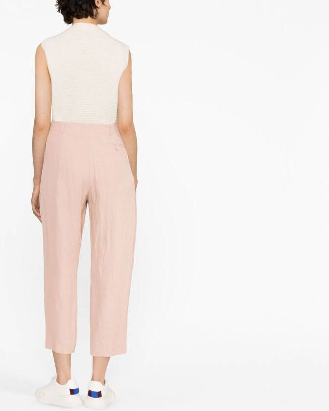Stella McCartney Cropped pantalon Roze