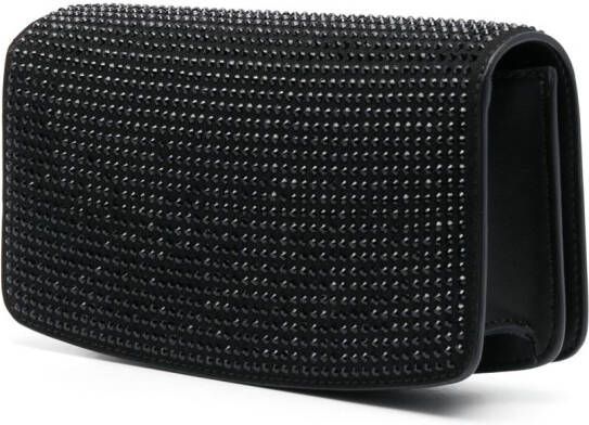 Stella McCartney Crossbodytas met stras Zwart