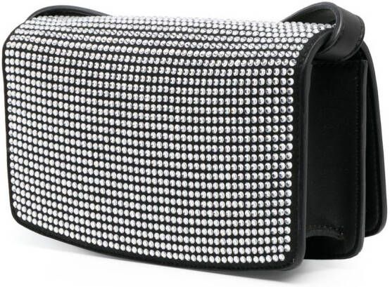 Stella McCartney Crossbodytas verfraaid met kristallen Zwart