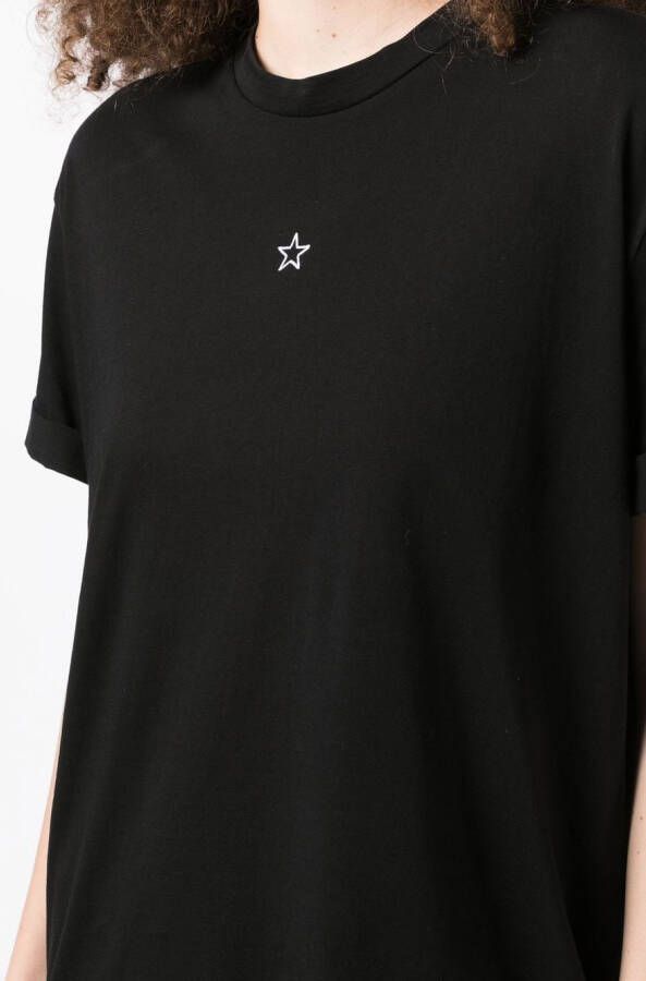 Stella McCartney Embroidered mini star T-shirt Zwart