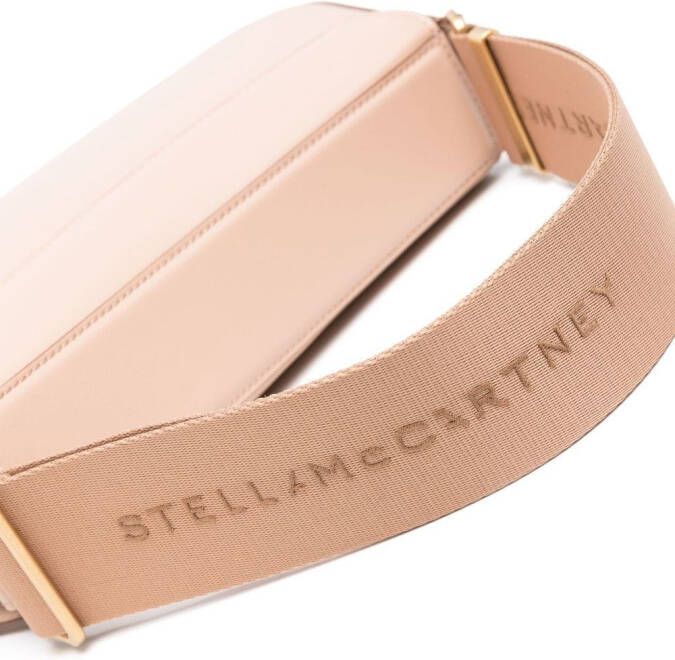 Stella McCartney Schoudertas met gegraveerd logo Roze