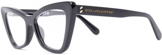 Stella McCartney Eyewear Bril met cat-eye montuur Zwart
