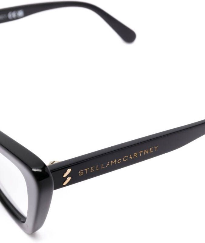 Stella McCartney Eyewear Bril met cat-eye montuur Zwart
