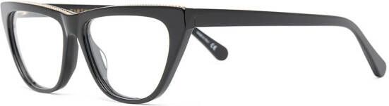 Stella McCartney Eyewear Bril met vierkant montuur Zwart