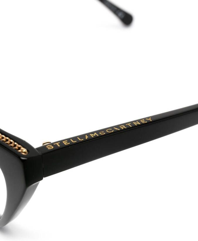Stella McCartney Eyewear Bril met vierkant montuur Zwart