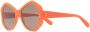 Stella McCartney Eyewear Zonnebril met geometrisch montuur Oranje - Thumbnail 2