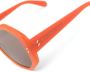 Stella McCartney Eyewear Zonnebril met geometrisch montuur Oranje - Thumbnail 3