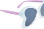 Stella McCartney Eyewear Zonnebril met hartjes montuur Blauw - Thumbnail 2