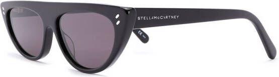 Stella McCartney Eyewear Zonnebril met kattenoog montuur Zwart