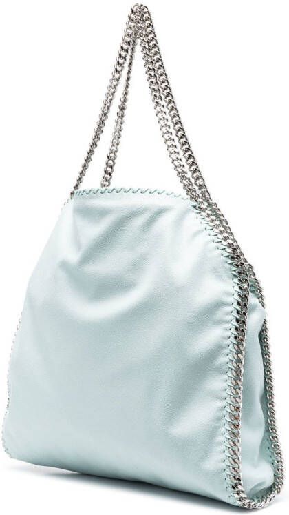 Stella McCartney Falabella shopper met ketting Blauw