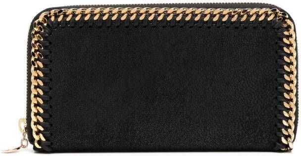 Stella McCartney Falabella continentale portemonnee Zwart
