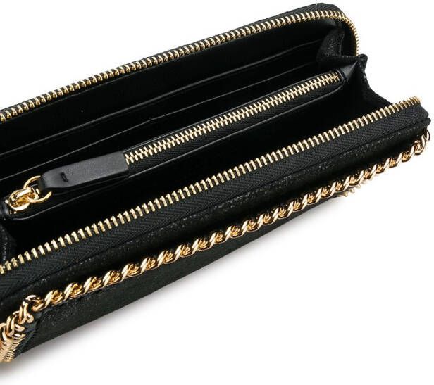 Stella McCartney Falabella continentale portemonnee Zwart