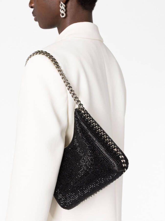 Stella McCartney Falabella kleine schoudertas Zwart